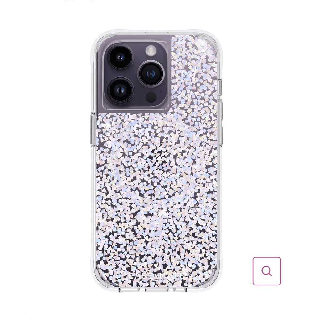 PRICE DROP MagSafe Twinkle Diamond IPhone 14 PRO case with MagSafe loop